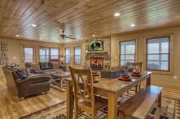 Mountain Views for 14, Hot Tub, Game Room, Theater  |  Community Pool, Peaceful Wears Valley Home, 30 Mins to Dollywood and Gatlinburg, 24 Hr Hospitality - Image 2