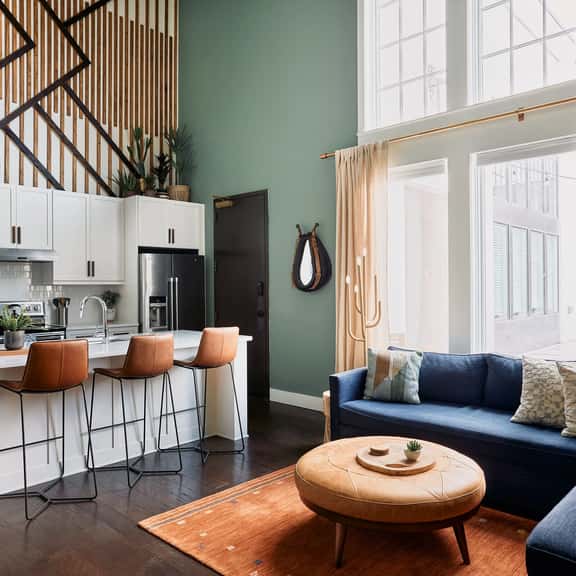 Stay In The Heart Of 12 South, Designer Penthouse  |  1 of 7 Themed Lofts at Cowrite, Find Coffee and Tacos Downstairs, Walk to Shopping in 12 South, 10 Minutes to Broadway, Parking, 24 Hr Hospitality - Image 1