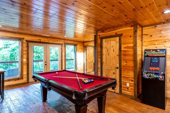 Modern Cabin, 3 King Suites, Hot Tub, Bunk Room  |   Incredible Views, Game Room, Theatre, Great for Families and Friend Groups Alike, Unmatched Location 10 Mins to Pigeon Forge and Gatlinburg, 24 Hr Hospitality, Seasonal Fireplace, Dog Friendly - Image 3