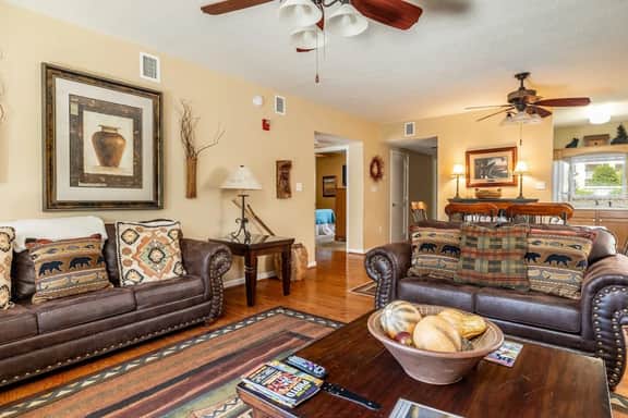 King Suites, Outdoor Pool+Lazy River Near Parkway  |  Covered Patio, Two King Suites and Queen Sleeper Sofa, Near Dollywood & Smoky Mountains, 24/7 Hospitality, Cozy Living Space - Image 2
