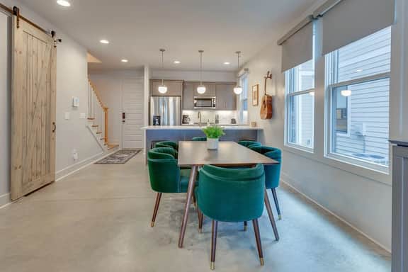 East Nashville | Family Layout + 2-Car Garage      |     Walk to Local Restaurants & Bars | 2 Workspaces, 2-Car Garage, Smart TVs in Every Room | Near Five Points, The Gulch & 10 min to Broadway | 24 Hr Hospitality - Image 5
