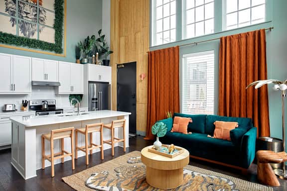 12 South Loft | 2 King Suites + Juliet Balcony    |      1 of 7 Themed Lofts at Cowrite, Find Coffee and Tacos Downstairs, Complimentary Spin Class, Walk to Shopping in 12 South, 10 Minutes to Broadway, Parking, 24 Hr Hospitality - Image 3