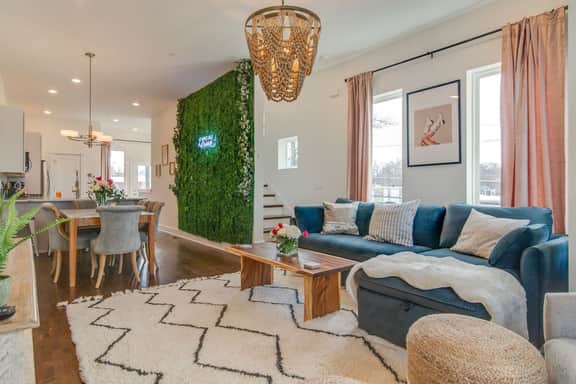 3 Luxury Nashville Homes Near Vanderbilt, 12 South | 12 Bedrooms, 3 Rooftop Patios, Garages & Stylish Interiors | Sleep 36, Walk to Hillsboro Village Dining and Boutique Shopping | 10 Min to Broadway & Music Row - Image 4